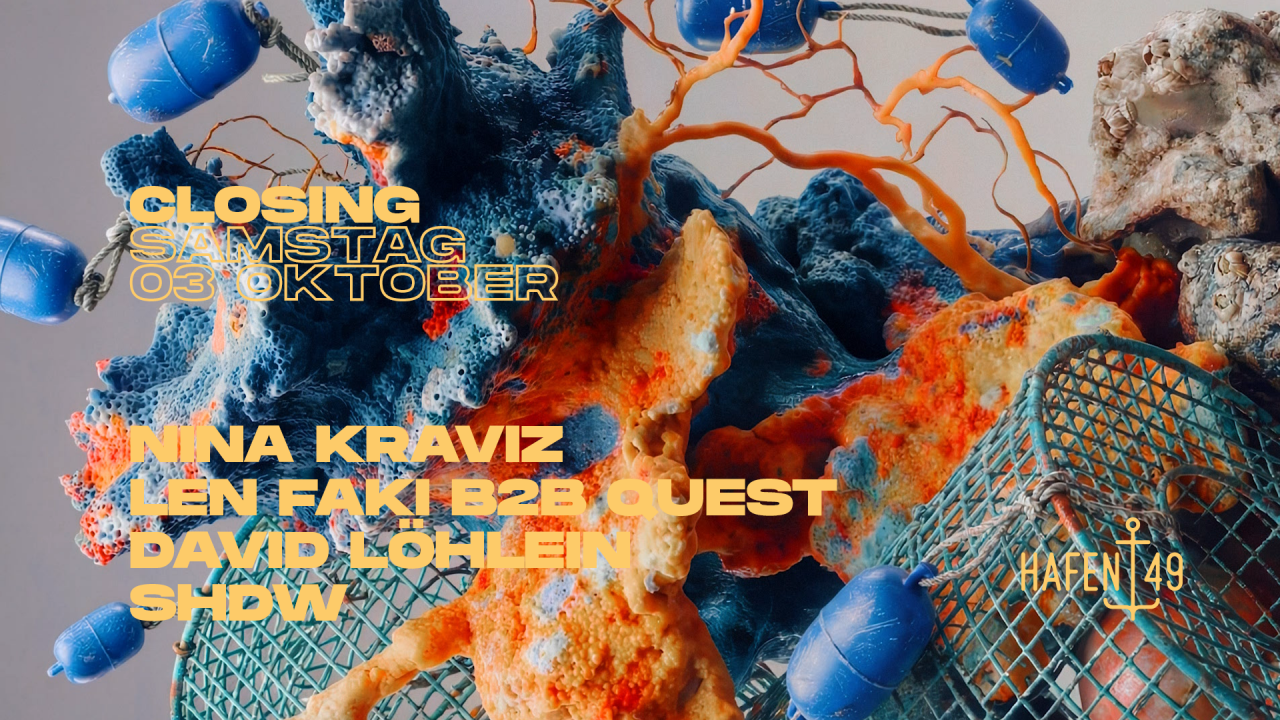 Nina Kraviz, Len Faki b2b Quelza, David Löhlein, SHDW – Hafen 49, 03.10.2026
